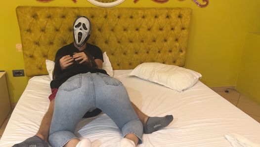 Ghostface came with gifts this time – Happy Halloween