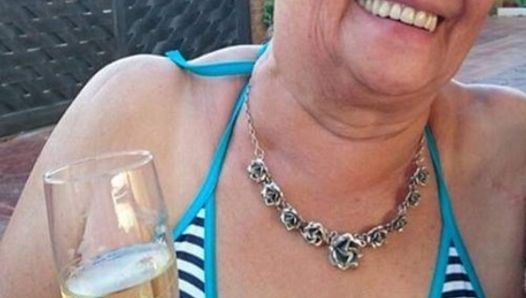 Grandma Olys loves to masturbate