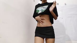 Hot cute indian girl having juicy felling 🥵 who wants to have fun with her