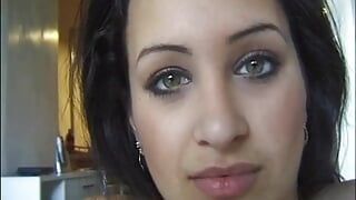 I get my dick sucked by Erika with big boobs with upturned