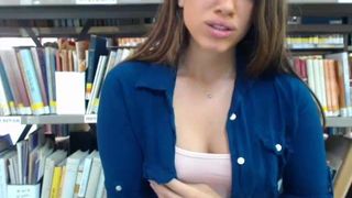 Israeli tenn plays in the library