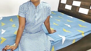 Komal's stepsister again failed in the tenth and came and sat beside her boyfriend