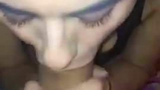 Le gusta mamarmelo con mi leche por todos lados