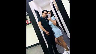 MONTANDOLE LA VERGA RICO A UN  MOTEL CON LA TANGA PUESTA