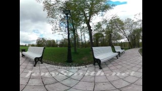 Public upskirt VR video by Jeny Smith