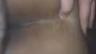 Raw doggystyle on thick Caribbean slut