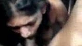 Sexy Indian cunt tasting a Big Black Cock