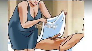 Slut Aunty giving satisfaction to handsome boy