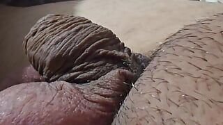 Step son show his big balls to his step mom