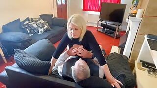 Vaping On Swinging Neighbours Cock