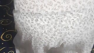 Wife Blindfoled and husband call his friend and fucked my pussy