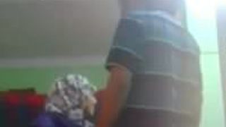 Desi Bhabhi affair with devar secretly bedroom husband home