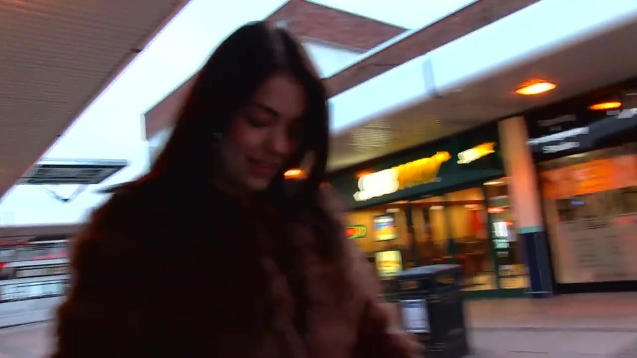 Ava Dalush flashing in public