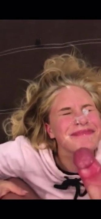 beautiful Polish blonde amateur facefucked for a good facial