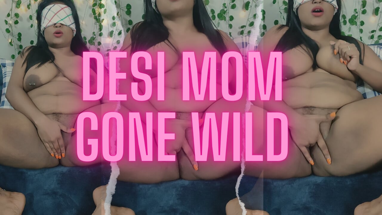 Blindfolded Finger Fucking Desi Slut