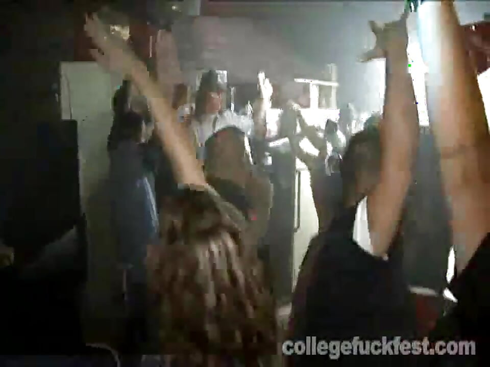 Coed party teen fucks cock after fingering