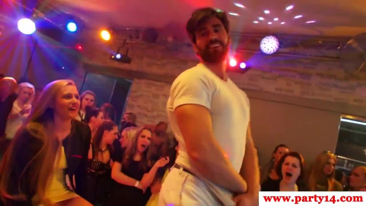 European party skanks cocksucking on camera