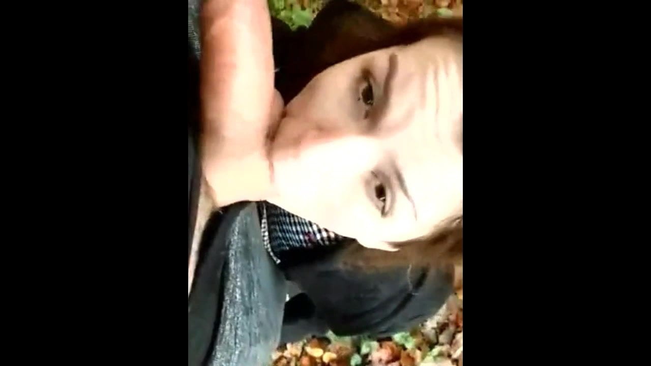 Forest blowjob