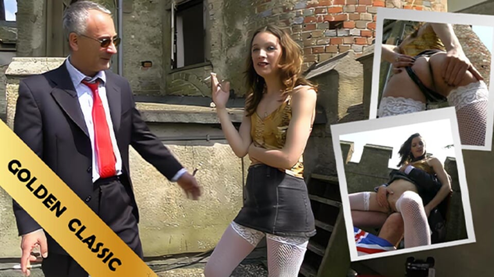 Golden Classic – Emma Louise Fucked in Old Haunted English Castle by JimSlip