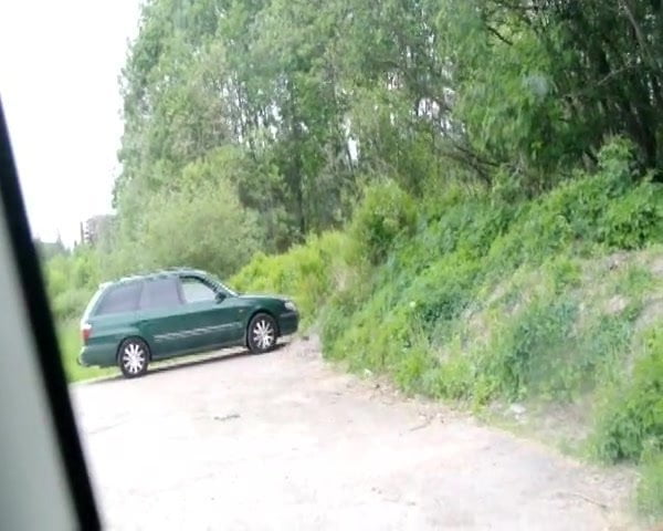 Hand job in the car :-)