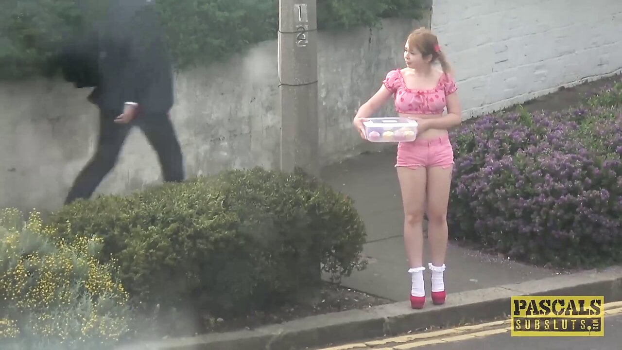 Hardfucked little subslut Cherry English hammered by master