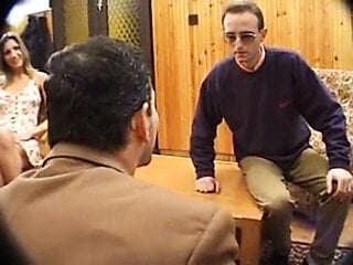 husband watching wife enjoy