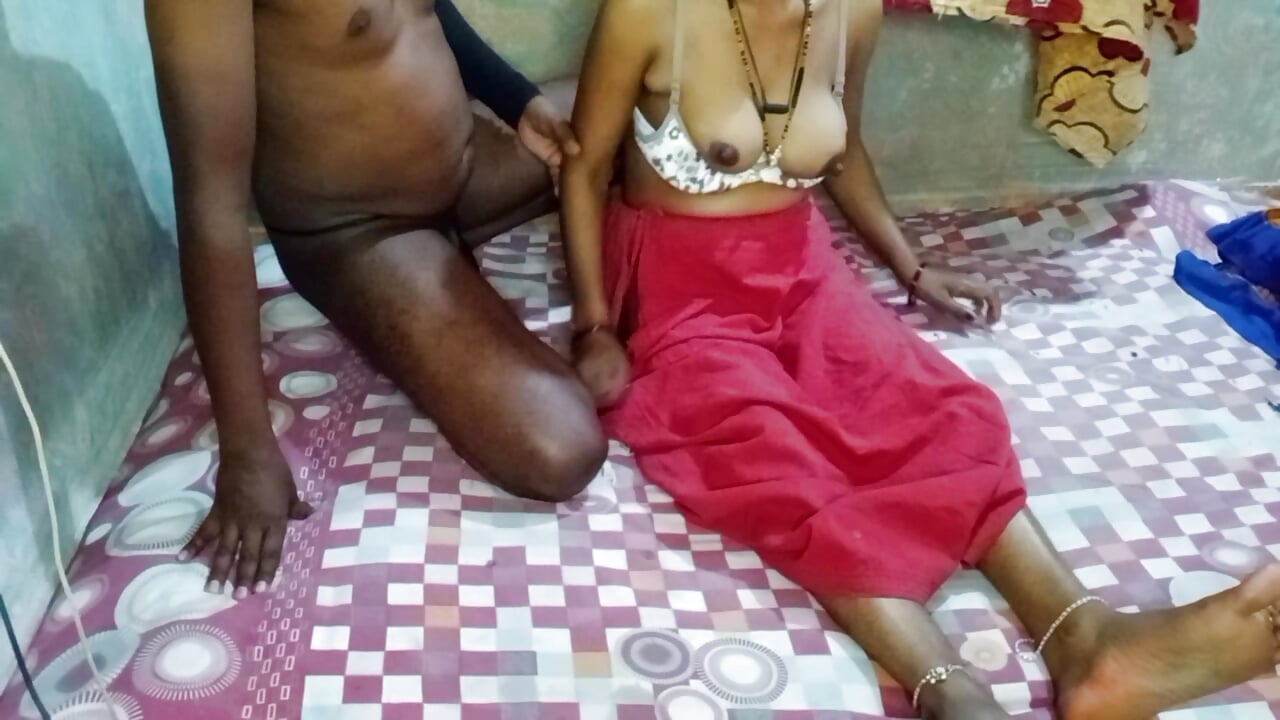 Today for the first time I got my thick cock massaged by Bhabhi and fucked her