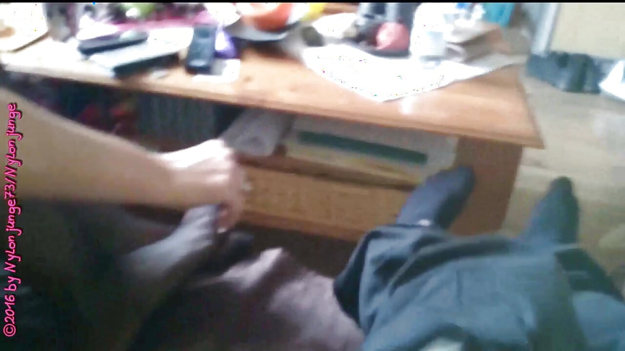 Unknown nylon massage foot fun