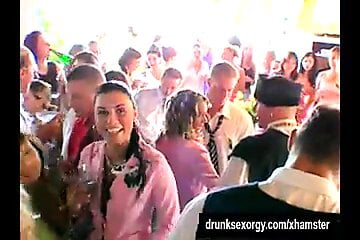 Wedding whores are fucking in public