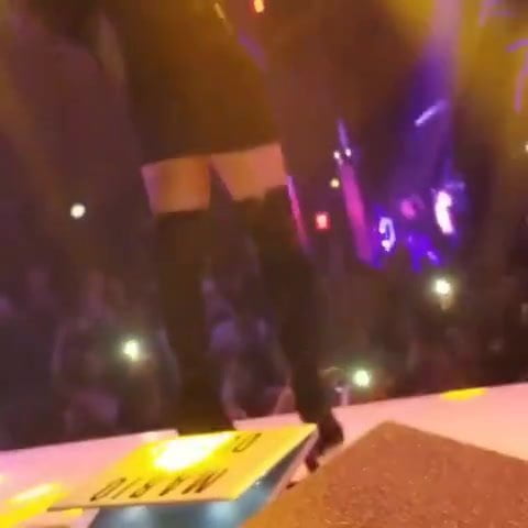 Becky G dancing on stage