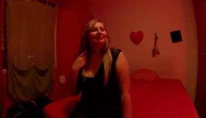 Blonde Hungarian hottie has come to Spain to learn about por