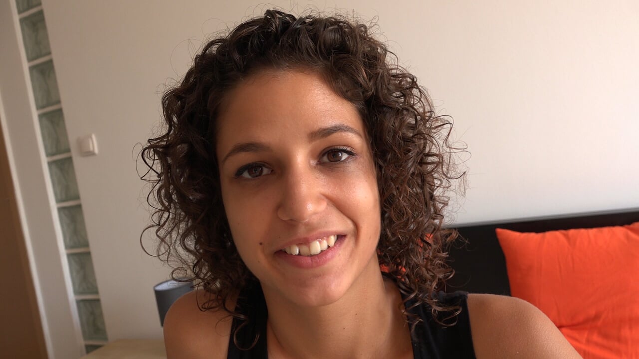 Curly head, get naked