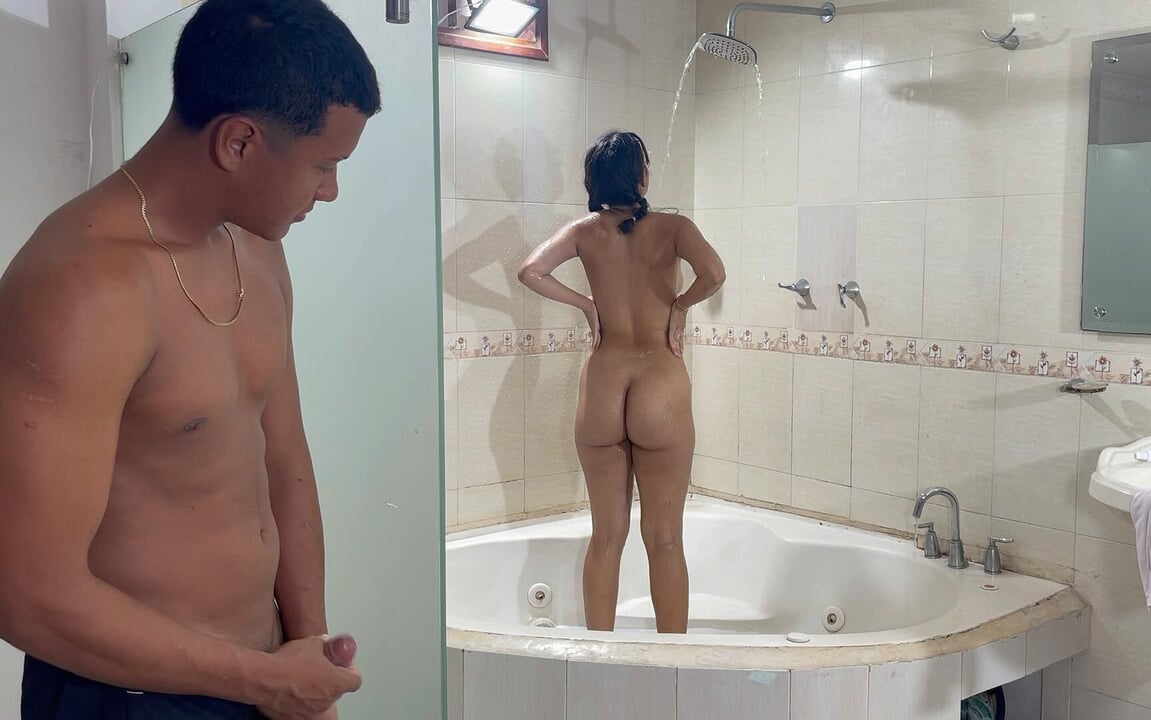 I Hide in My Shy Stepsister’s Shower and End up Giving Her the Best Fuck of Her Life