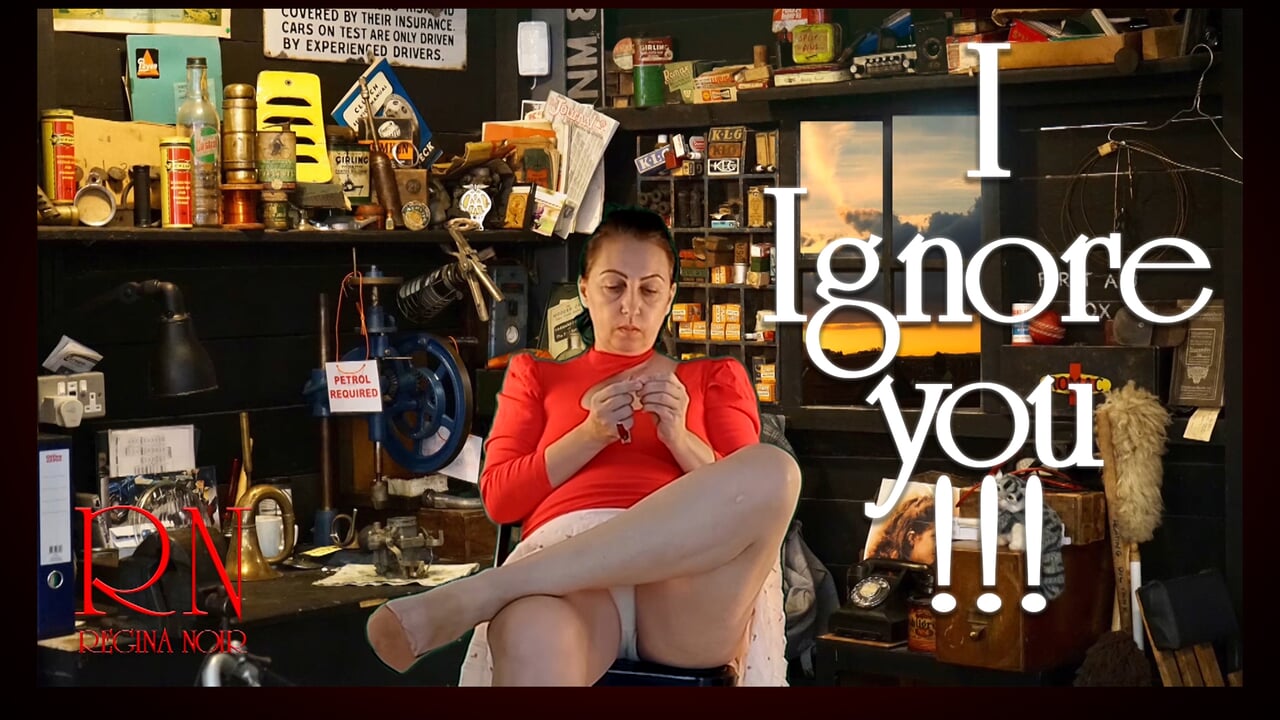 Its weird enough you being in my home. My sexy legs and high heels right in front of your nose. 3