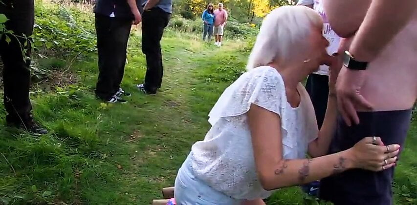 sexy granny sucks stranger cocks